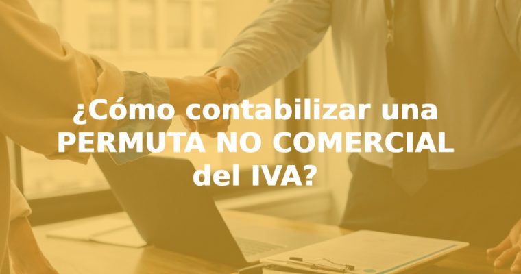 permuta no comercial iva